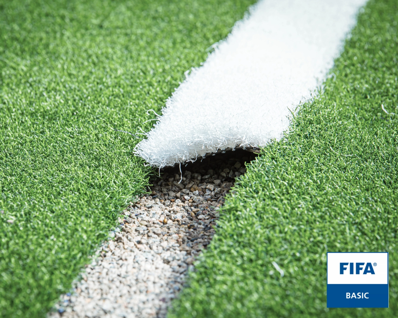 100% NO-INFILL certificato FIFA Basic al mondo