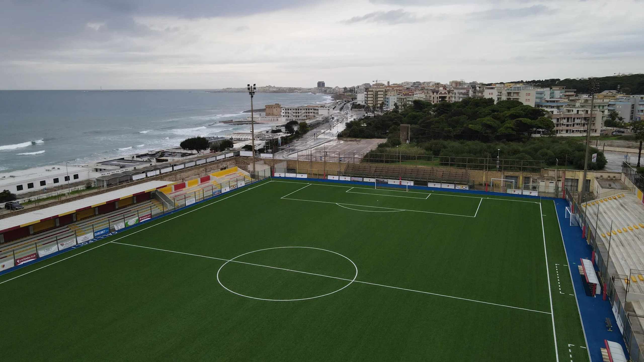 Gallipoli Calcio lecce artificial turf prato sintetico