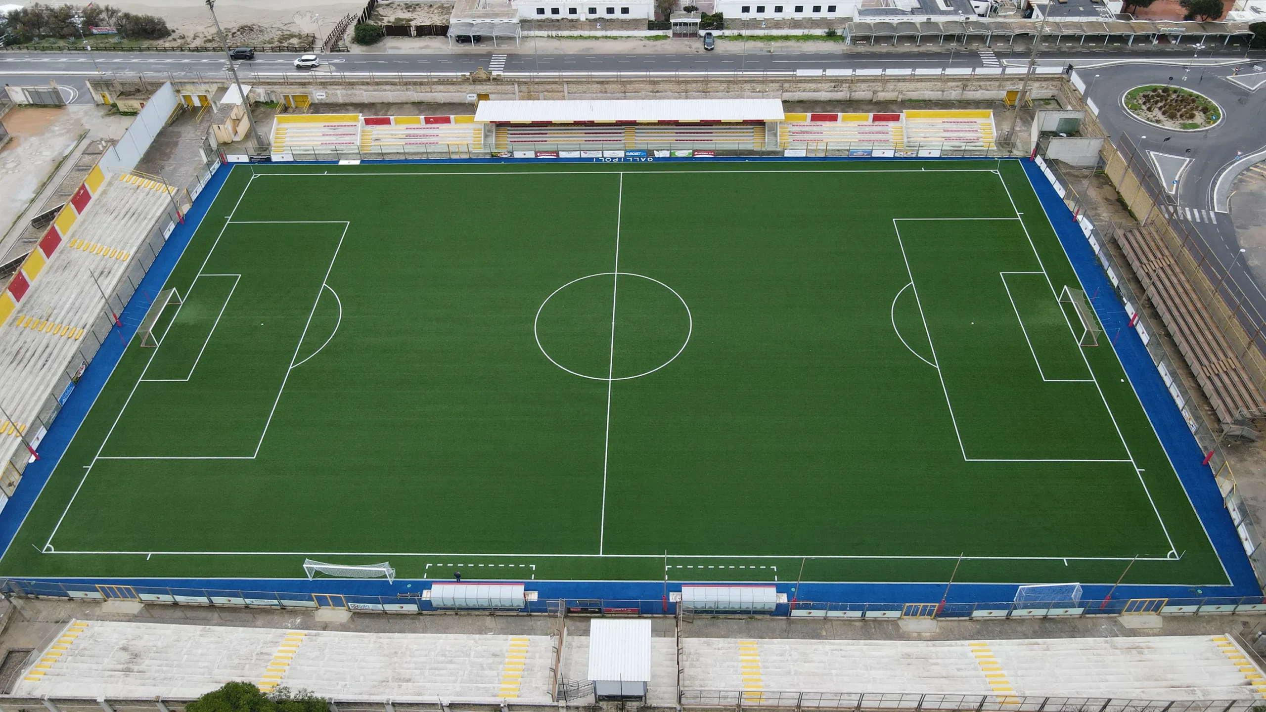 Gallipoli Calcio lecce artificial turf prato sintetico