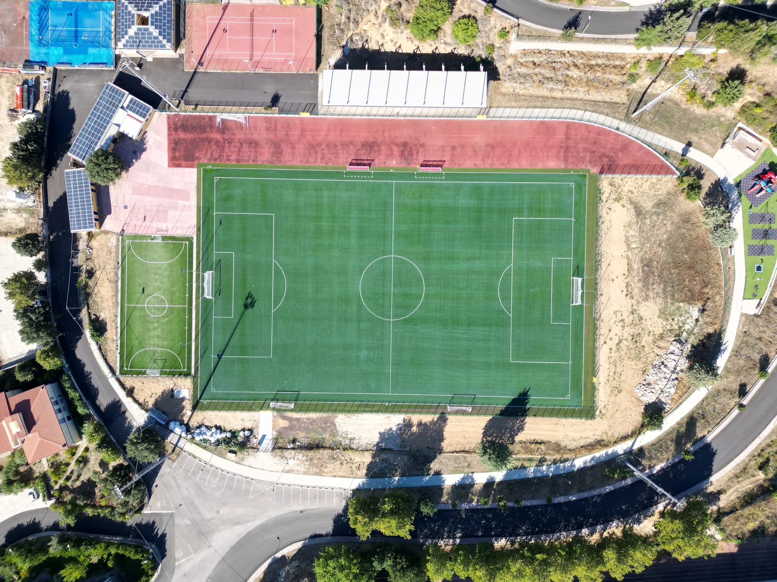 Campo erba artificiale bitti sardegna artificial turf