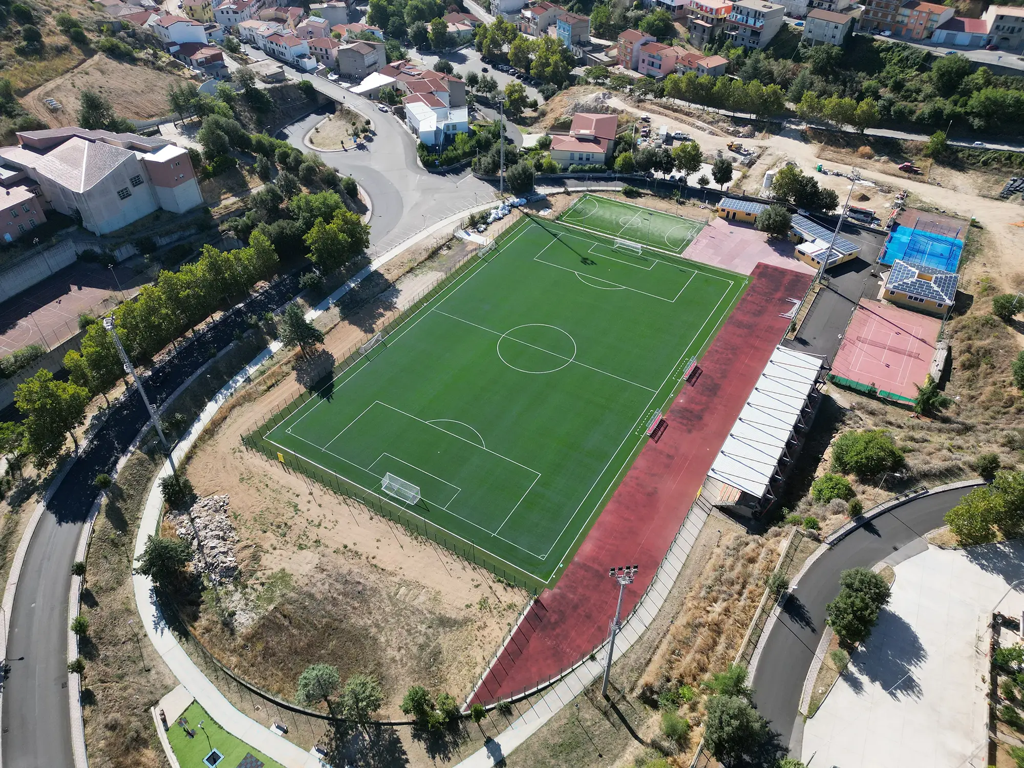 Campo erba artificiale bitti sardegna artificial turf