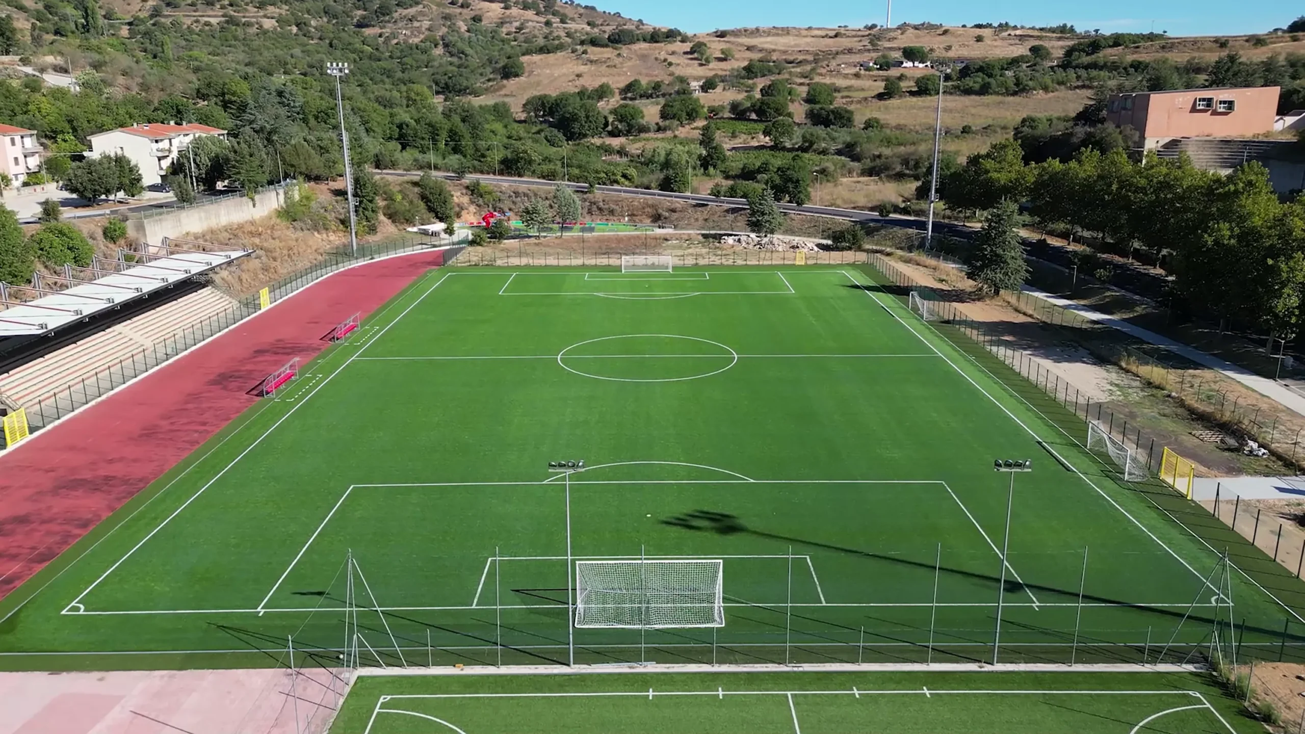 Campo erba artificiale bitti sardegna artificial turf